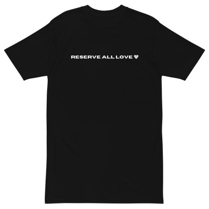 Reserve All Love Black and White Tee