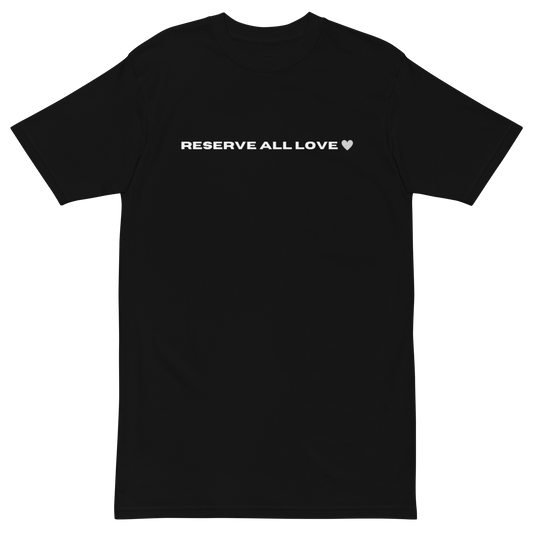 Reserve All Love Black and White Tee